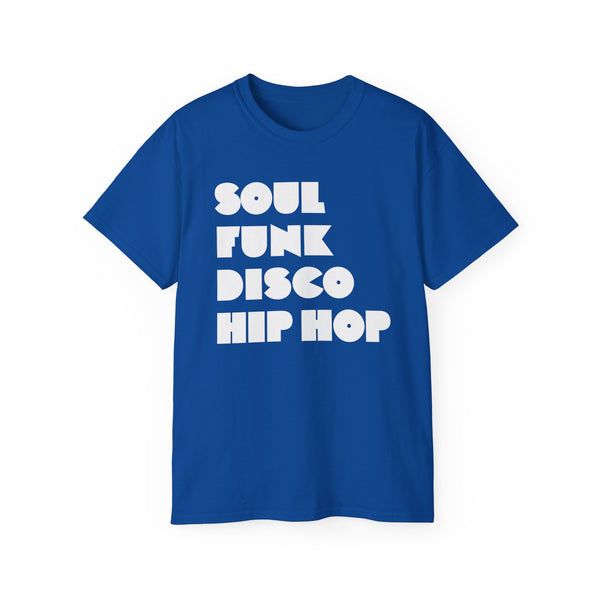 Soul Funk Disco Hip Hop T Shirt (Heavyweight)