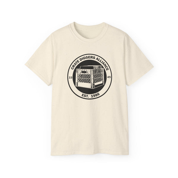 Crate Digger Alliance T Shirt (Heavyweight)