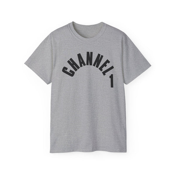 Channel 1 Records T Shirt (Heavyweight)