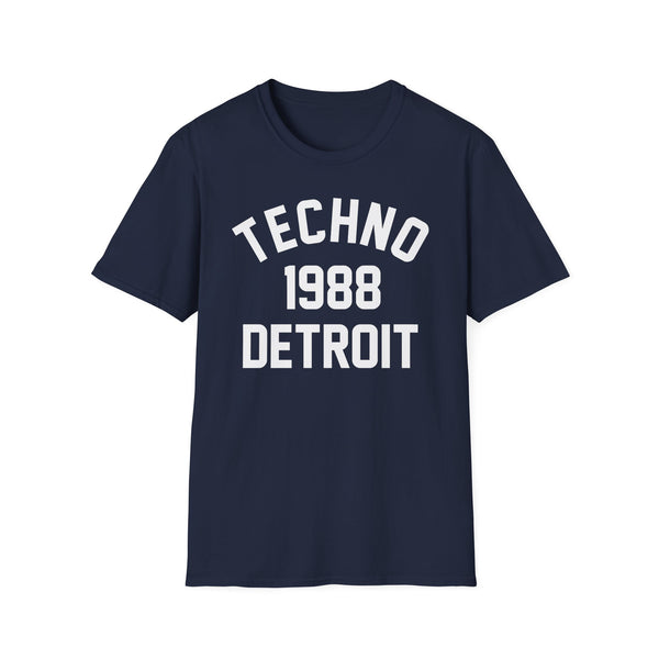 Techno Detroit 1988 T Shirt (Lightweight) | SoulTees.co.uk