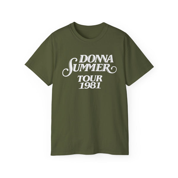 Donna Summer Tour 1981 T Shirt (Heavyweight)