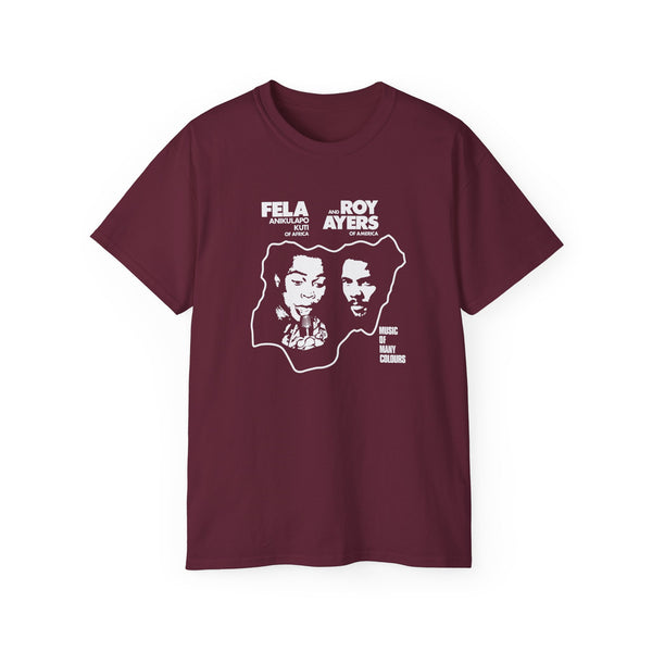 Fela Kuti Roy Ayers T Shirt (Heavyweight)