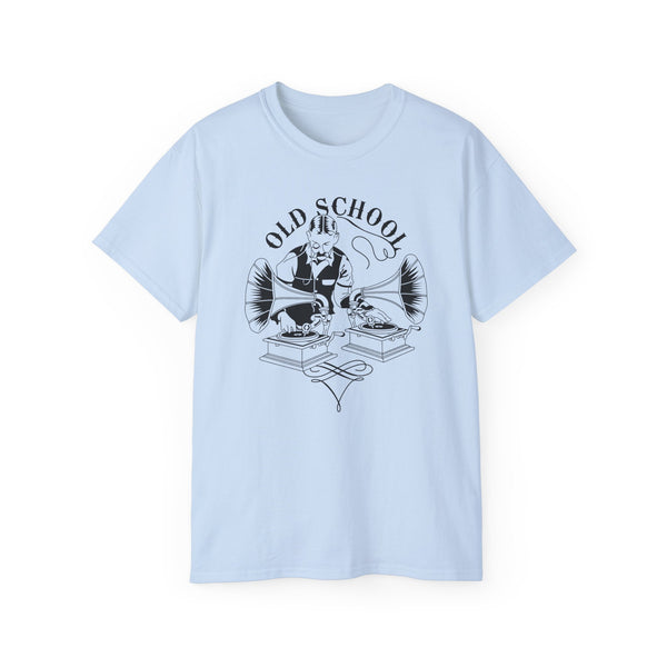 Old School DJ T Shirt (Heavyweight)