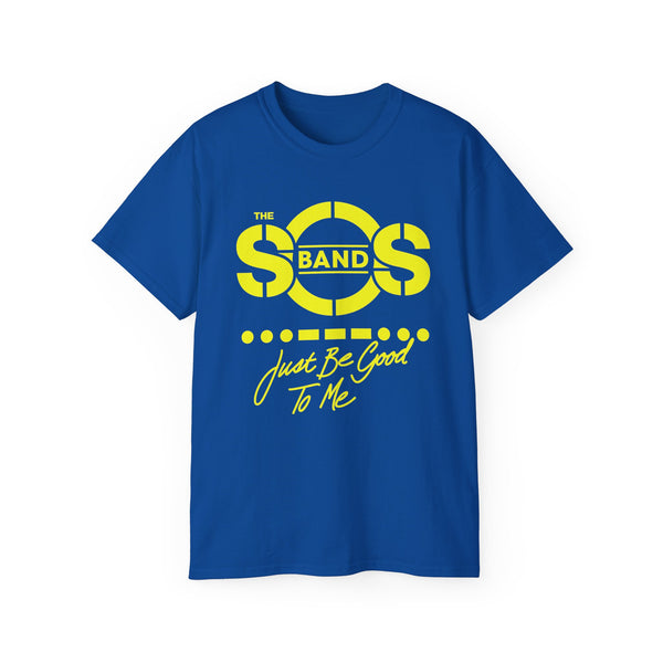 SOS Band Just Be Good To Me T Shirt (Heavyweight)