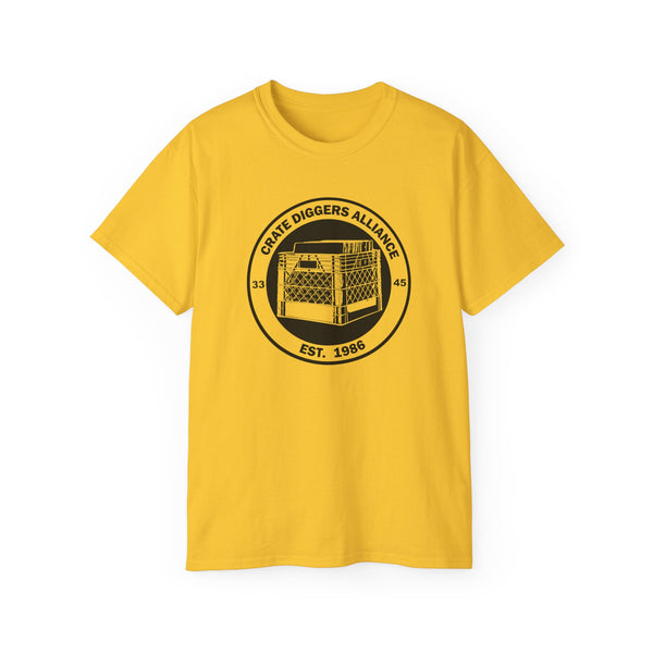 Crate Digger Alliance T Shirt (Heavyweight)