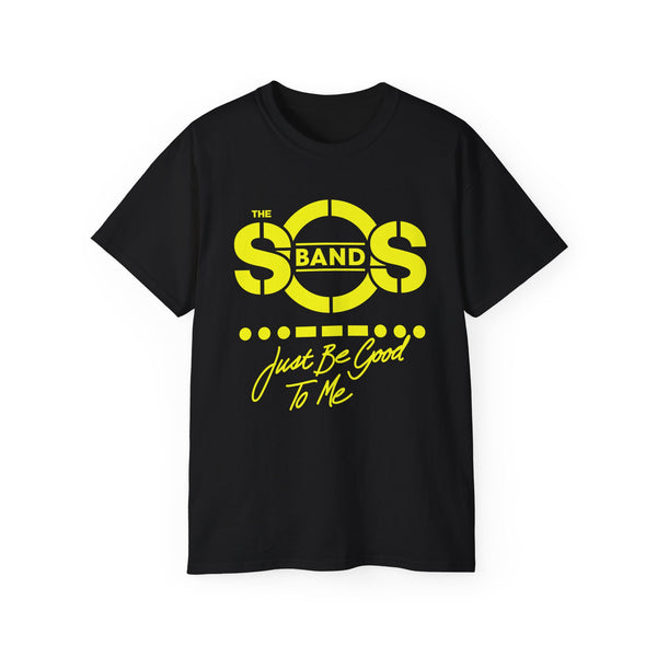 SOS Band Just Be Good To Me T Shirt (Heavyweight)