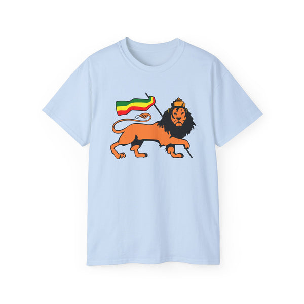 Lion Of Judah Rasta T Shirt (Heavyweight)