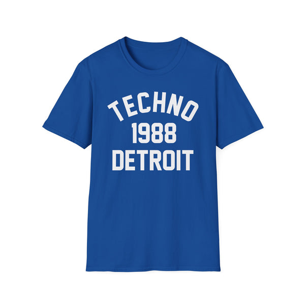 Techno Detroit 1988 T Shirt (Lightweight) | SoulTees.co.uk