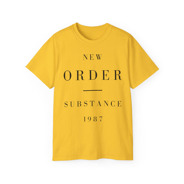 New Order Substance T Shirt (Heavyweight)