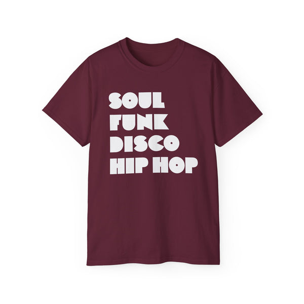 Soul Funk Disco Hip Hop T Shirt (Heavyweight)