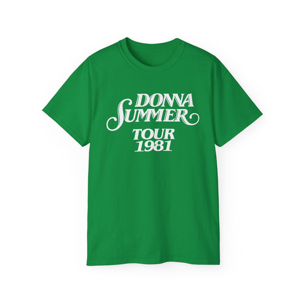 Donna Summer Tour 1981 T Shirt (Heavyweight)