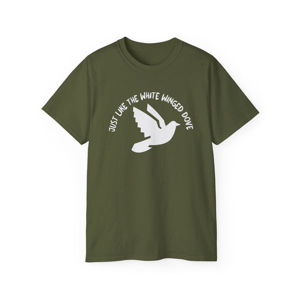 Stevie Nicks White Winged Dove T Shirt (Heavyweight)