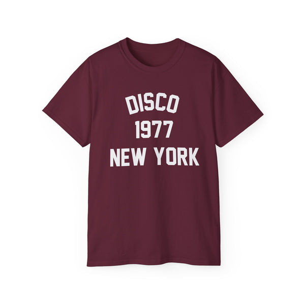Disco NYC 1977 T Shirt (Heavyweight)