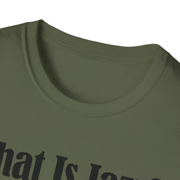 What Is Jazz? T Shirt (Lightweight) | SoulTees.co.uk