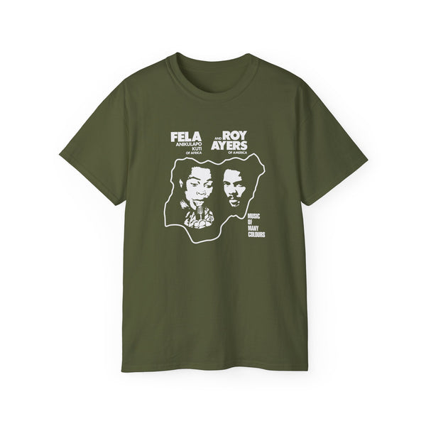 Fela Kuti Roy Ayers T Shirt (Heavyweight)