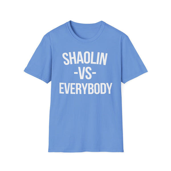 Shaolin vs Everybody T Shirt Mid Weight | SoulTees.co.uk - SoulTees.co.uk