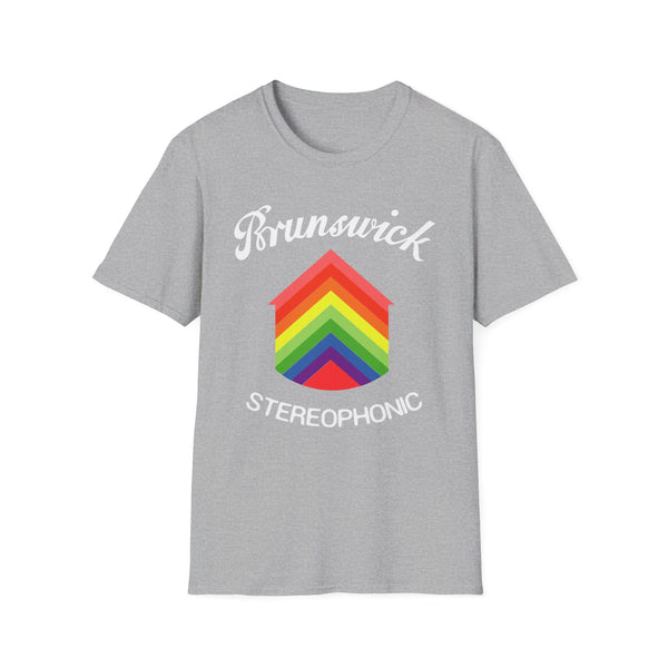 Brunswick Records Stereophonic T Shirt Mid Weight | SoulTees.co.uk - SoulTees.co.uk