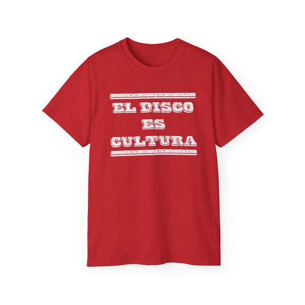 El Disco Es Cultura T Shirt (Heavyweight)