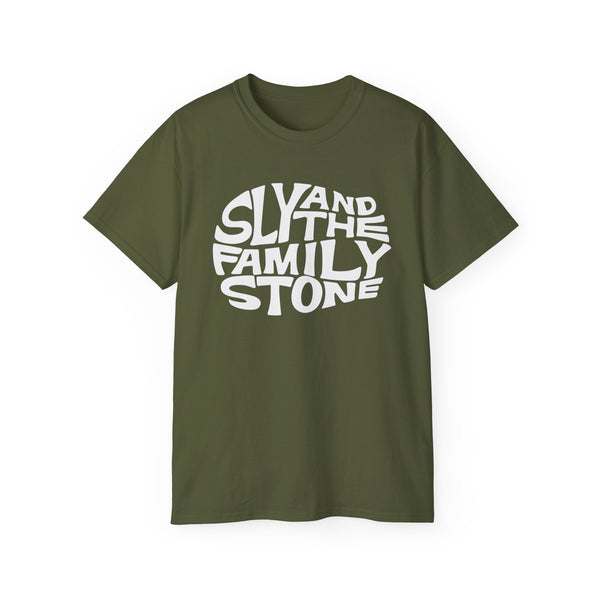 Sly and the Family Stone T Shirt (Heavyweight)