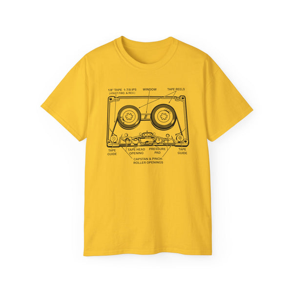 How Does A Cassette Tape Work? T Shirt (Heavyweight)