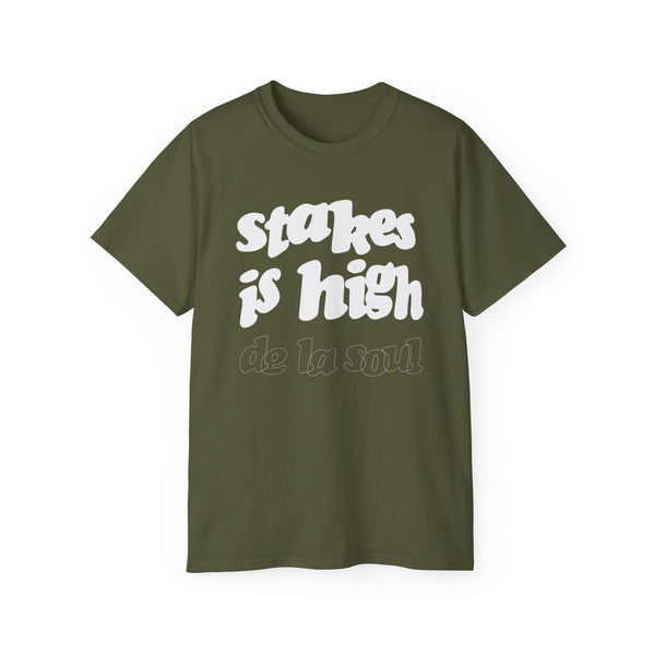 Stakes Is High De La Soul T Shirt (Heavyweight)
