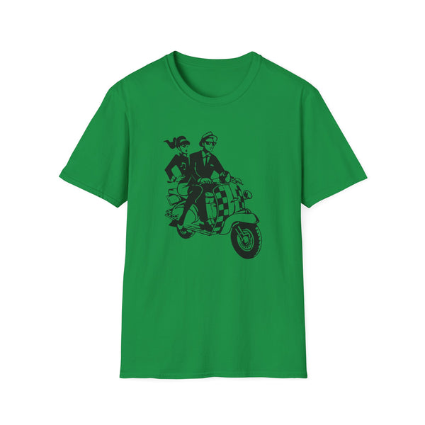 Rudeboy Scooter T Shirt Mid Weight | SoulTees.co.uk - SoulTees.co.uk