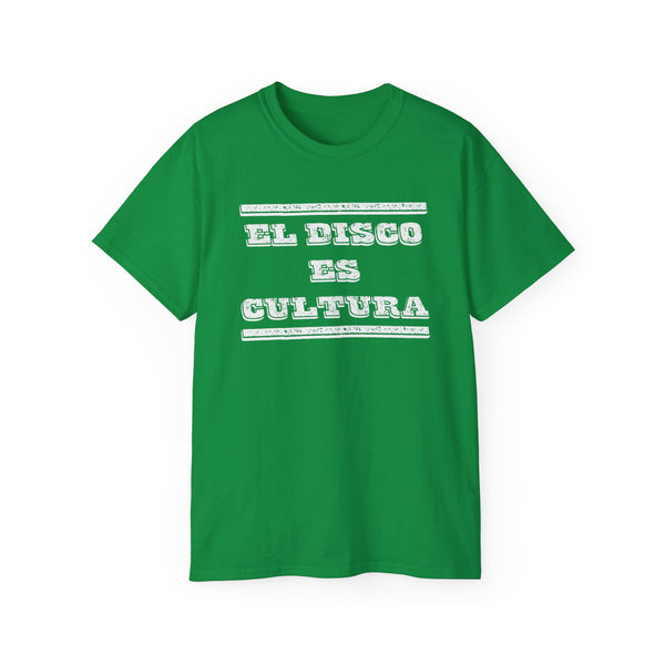 El Disco Es Cultura T Shirt (Heavyweight)