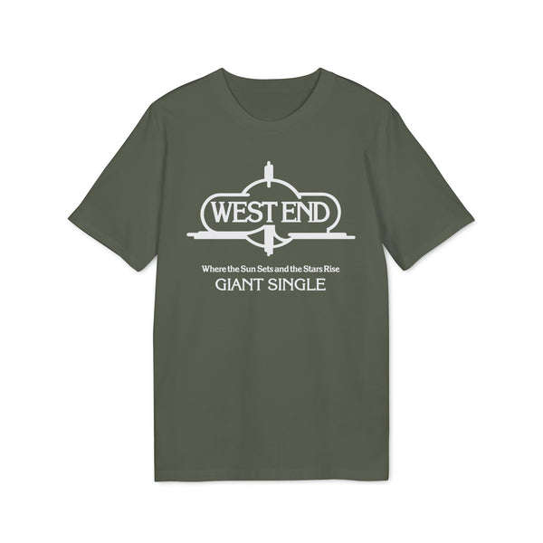 West End Records "Where The Sun Sets" T Shirt (Premium Organic)