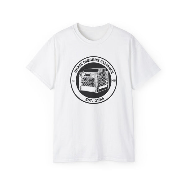 Crate Digger Alliance T Shirt (Heavyweight)