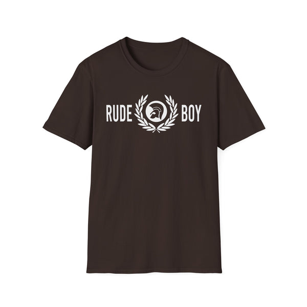Rude Boy Wreath T Shirt Mid Weight | SoulTees.co.uk - SoulTees.co.uk