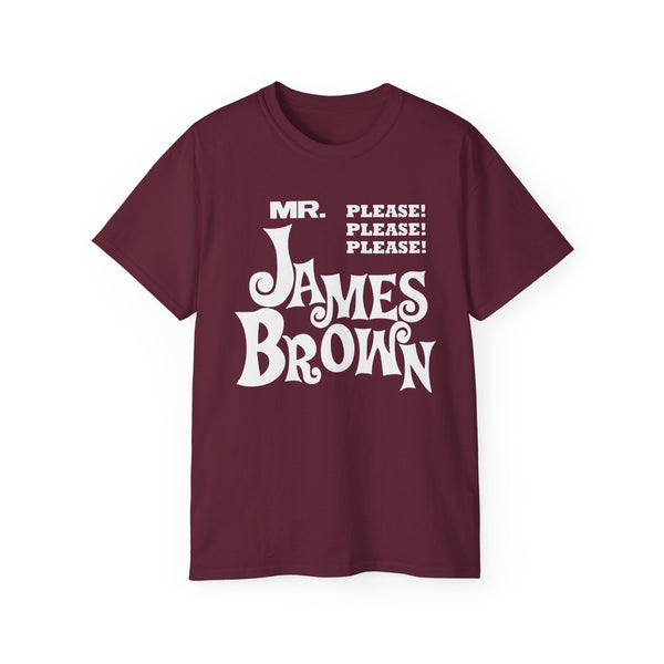 Please Please Please James Brown T Shirt (Heavyweight)