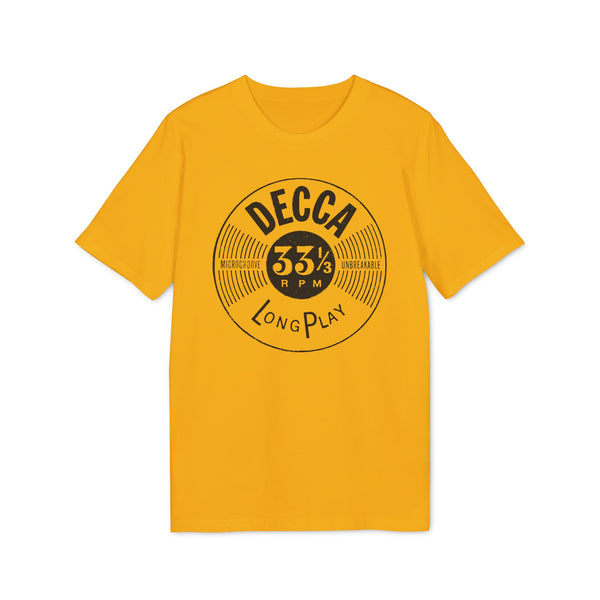 Decca Records Long Play T Shirt (Premium Organic)