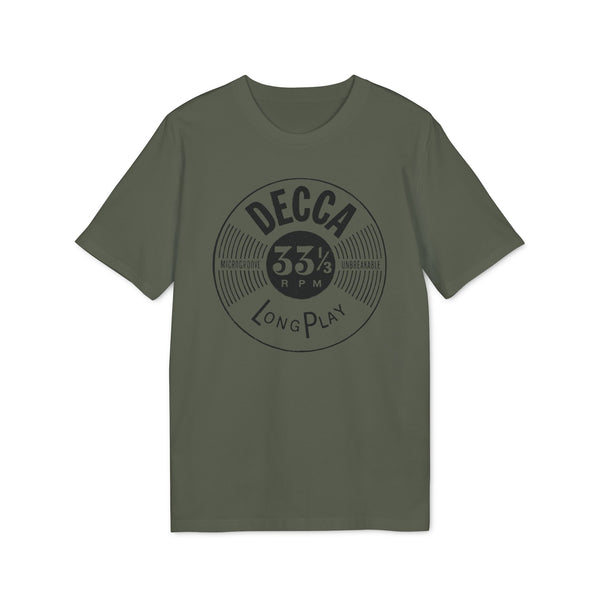 Decca Records Long Play T Shirt (Premium Organic)