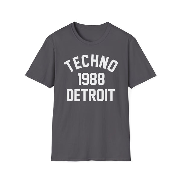 Techno Detroit 1988 T Shirt (Lightweight) | SoulTees.co.uk
