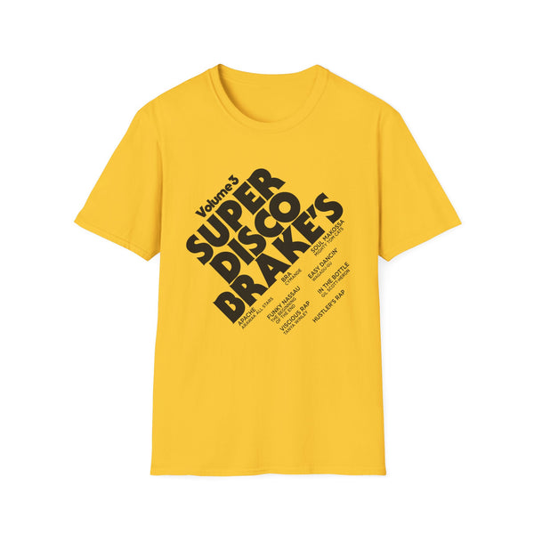 Super Disco Brakes T Shirt Mid Weight | SoulTees.co.uk - SoulTees.co.uk