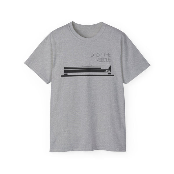 Drop The Needle T Shirt (Heavyweight)