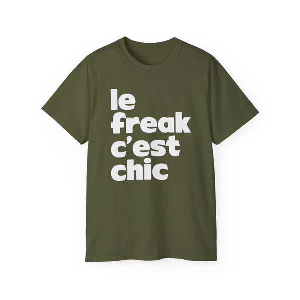 Chic Le Freak Lyrics T Shirt (Heavyweight)