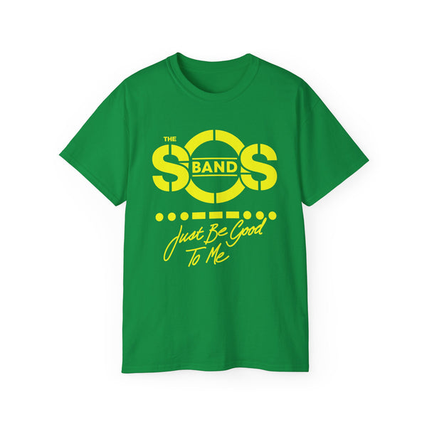 SOS Band Just Be Good To Me T Shirt (Heavyweight)
