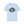 Load image into Gallery viewer, Light blue t-shirt with black graphic of three faces in silhouette.
