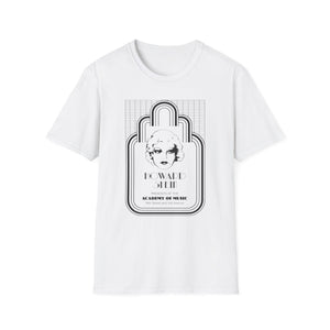 White t-shirt with Howard Stein Presents Academy of Music art.