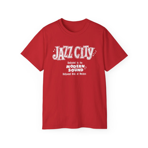 Jazz City T Shirt Heavyweight  LA Jazz Club