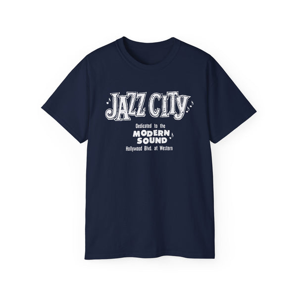 Jazz City T Shirt Heavyweight  LA Jazz Club