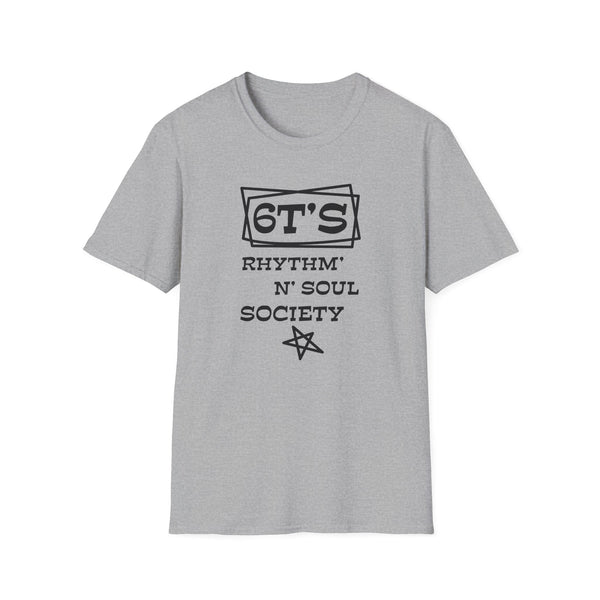 6Ts Rhythm n Soul Society T Shirt Mid Weight | SoulTees.co.uk - SoulTees.co.uk