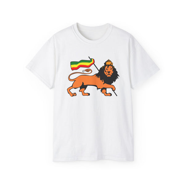 Lion Of Judah Rasta T Shirt Heavyweight