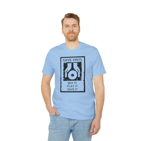 Save The Vinyl T Shirt (Premium Organic)