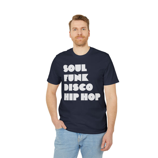 Soul Funk Disco Hip Hop T Shirt (Premium Organic)