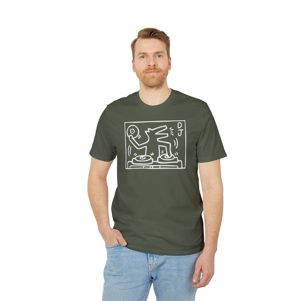 DJ Dog T Shirt (Premium Organic)