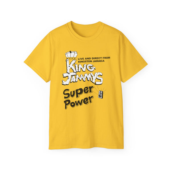 King Jammy's Super Power T Shirt Heavyweight