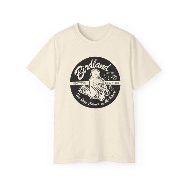 Birdland Jazz Club New York T Shirt Heavyweight