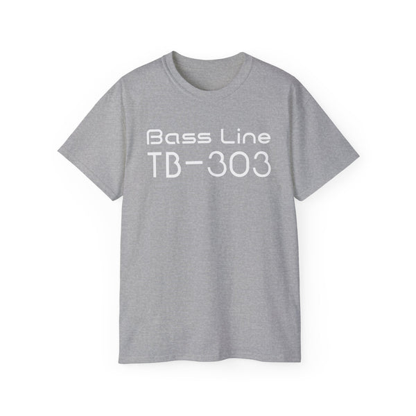 Roland Bassline TB 303 T Shirt Heavyweight